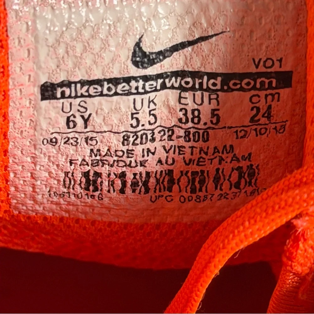 Nike KB Mentality II 820322-800 Kobe 6Y Basketball Shoes “Total Crimson” Sneaker